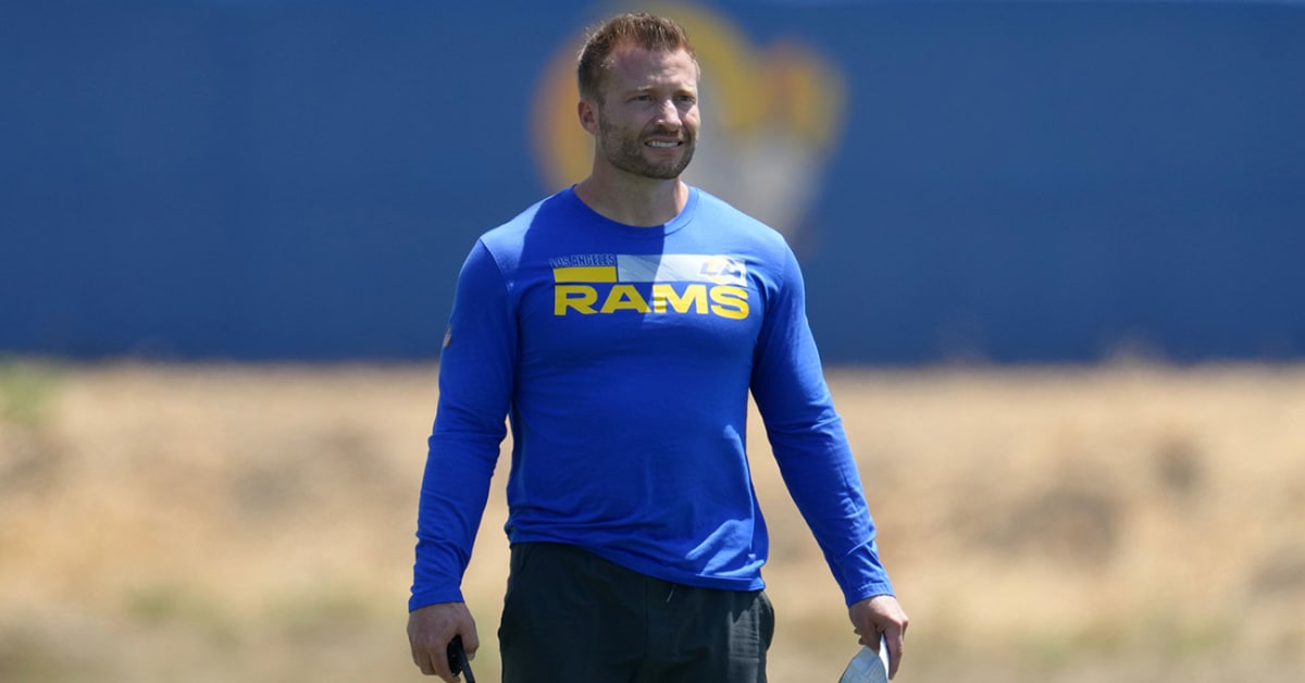 LA Rams coach Sean McVay says he's more 'comfortable' heading into