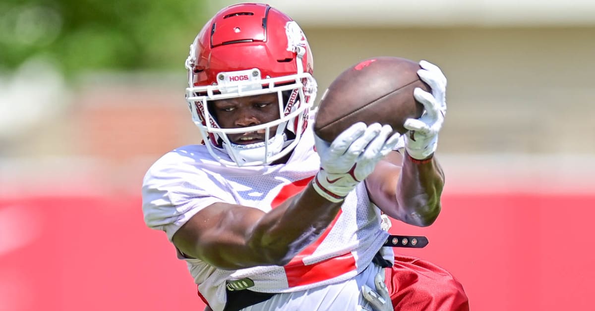 Razorbacks' Ketron Jackson, Jadon Haselwood on Fastest Receivers