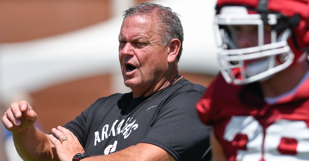 Razorbacks’ Sam Pittman working to avoid stumbling in starting gate