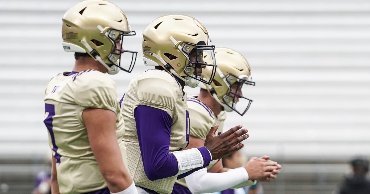 Husky Starting Quarterback Decision Coming in a Week - Sports Illustrated Washington Huskies News, Analysis and More