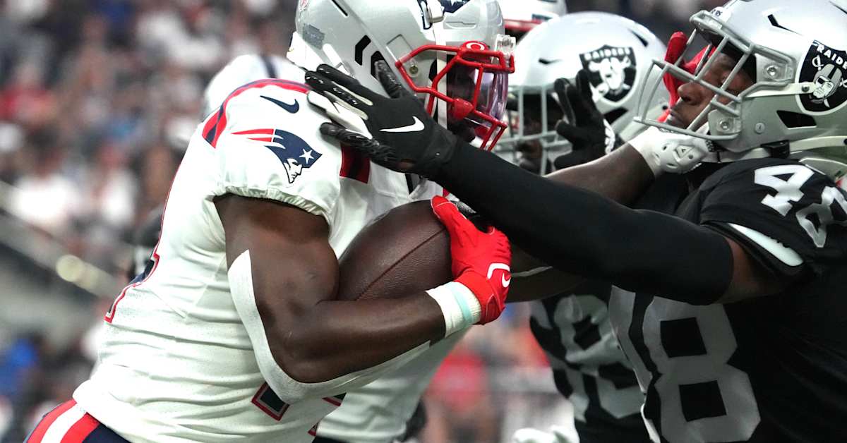 Las Vegas Raiders 13, New England Patriots 3 Mac Jones Throws Costly