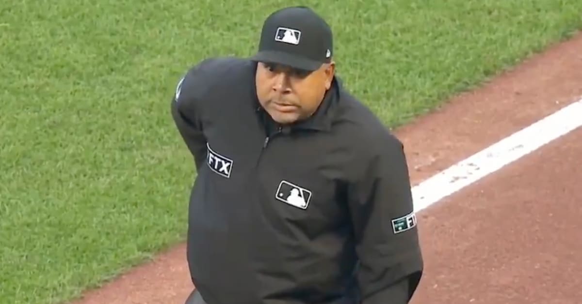 Umpire Caught Swearing on Hot Mic During PadresGiants Game (Video