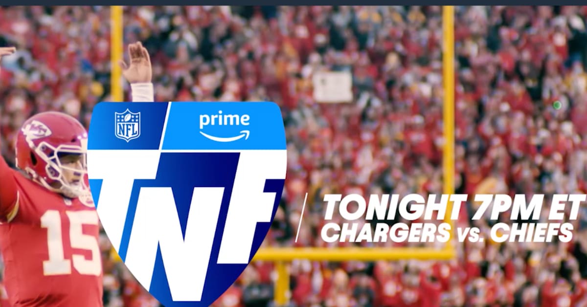 chargers chiefs amazon prime