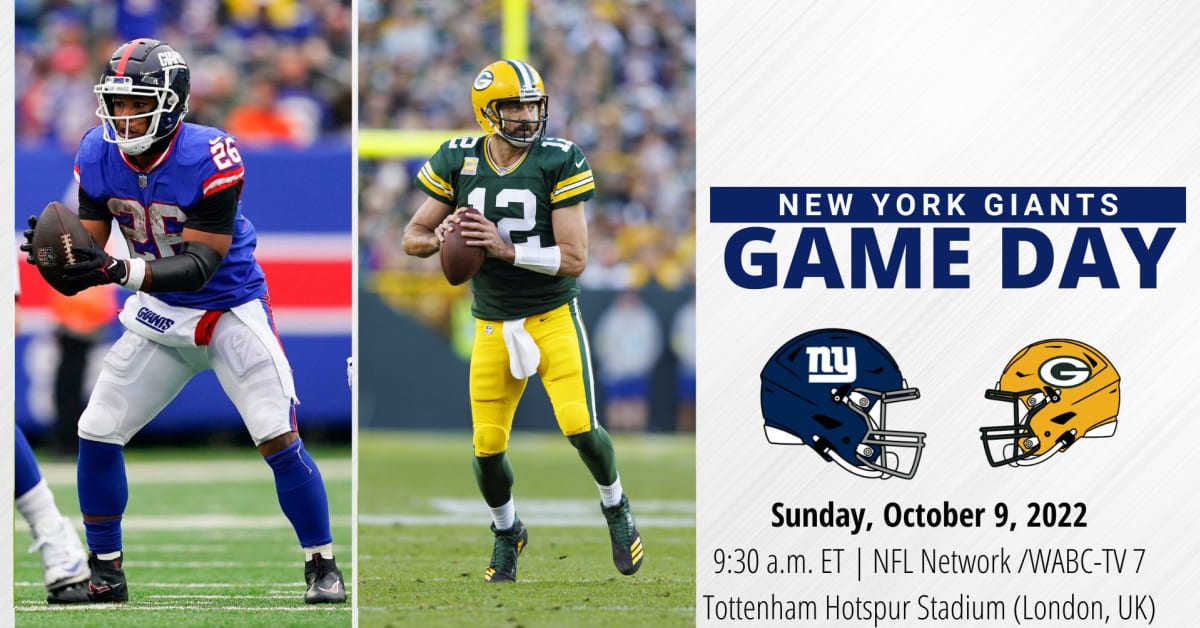 New York Giants vs. Green Bay Packers: How to Watch, Odds