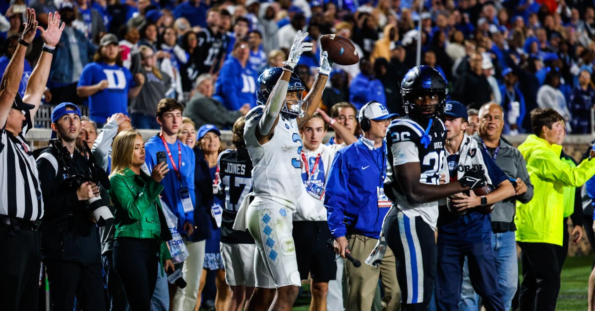 Green, Downs lead UNC receivers on a huge night against Duke Sports