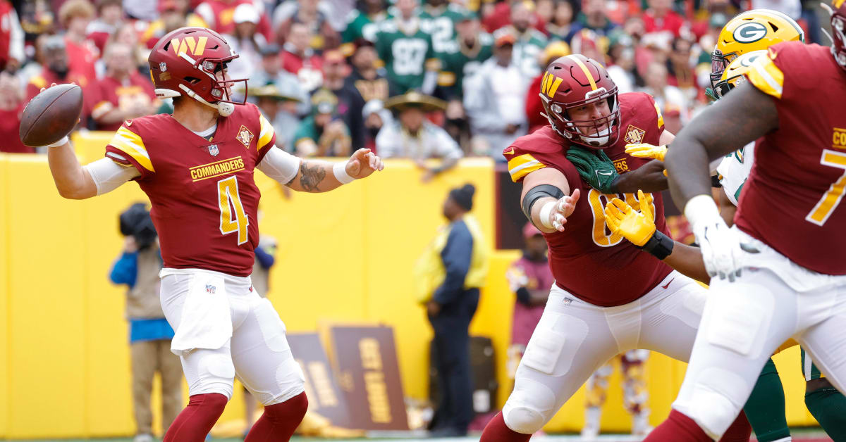 Green Bay Packers vs. Washington Commanders Halftime Missed Field