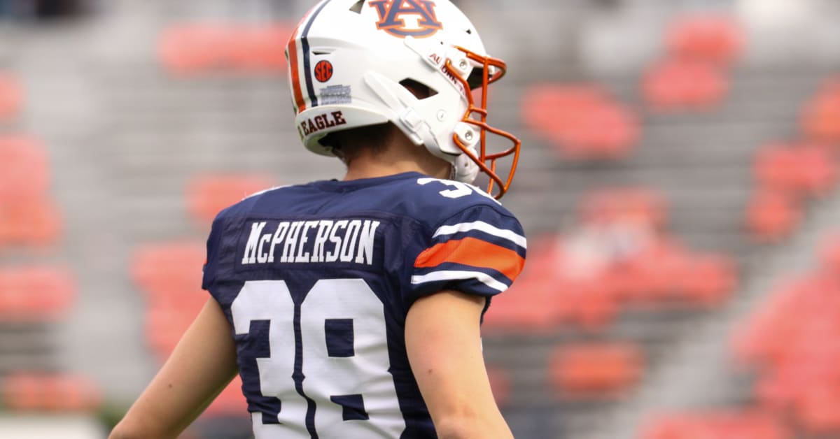 REPORT Alex McPherson will kick field goals for the Tigers against