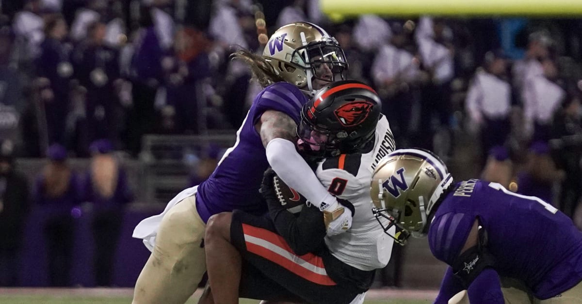 With Ulofoshio Fully in the Mix, Will UW Defense Become More of a Stopper? - Sports Illustrated Washington Huskies News, Analysis and More