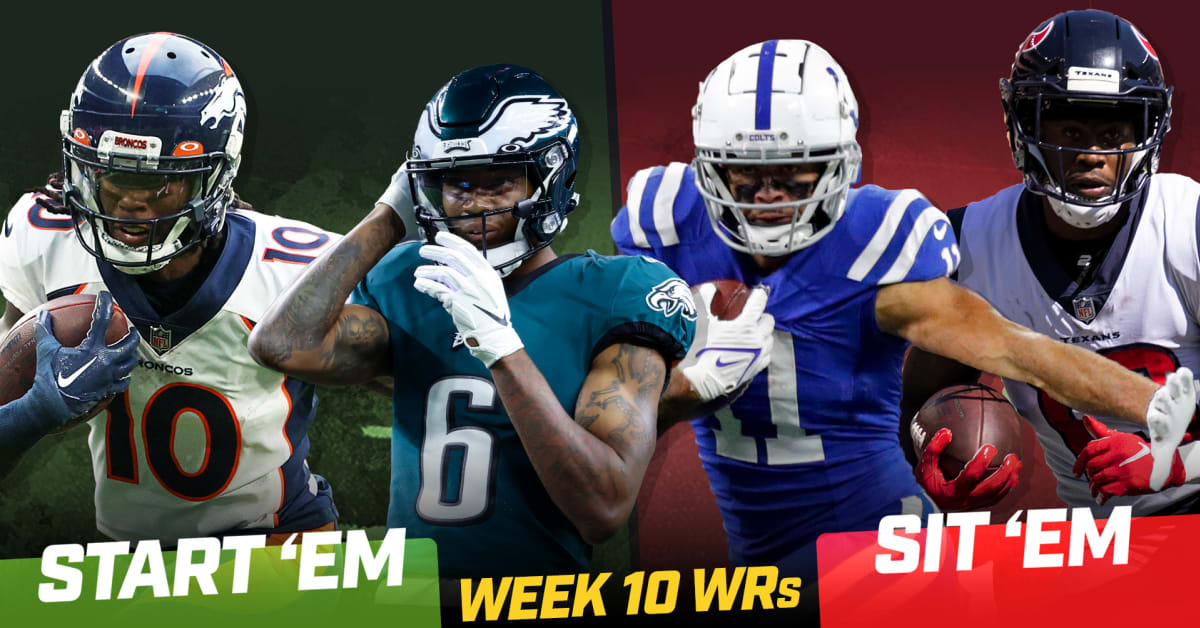 Start 'Em, Sit 'Em Wide Receivers Fantasy Football Week 10: Olave All The  Way - Sports Illustrated