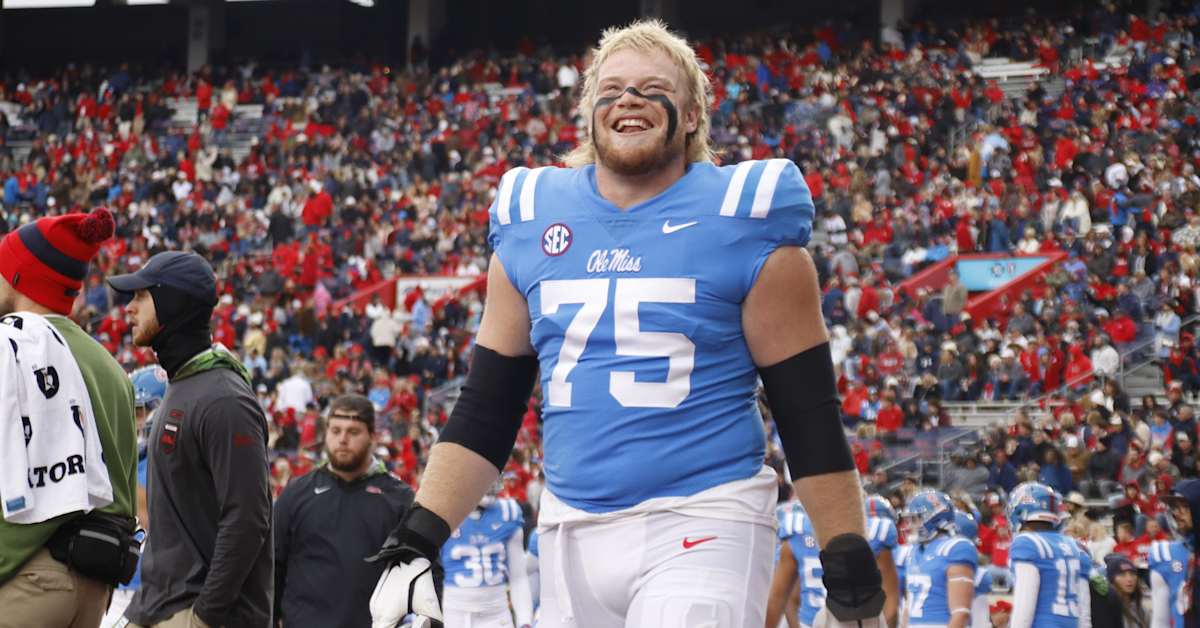 Ole Miss Rebels OT Mason Brooks Selected In First Round Of USFL Draft