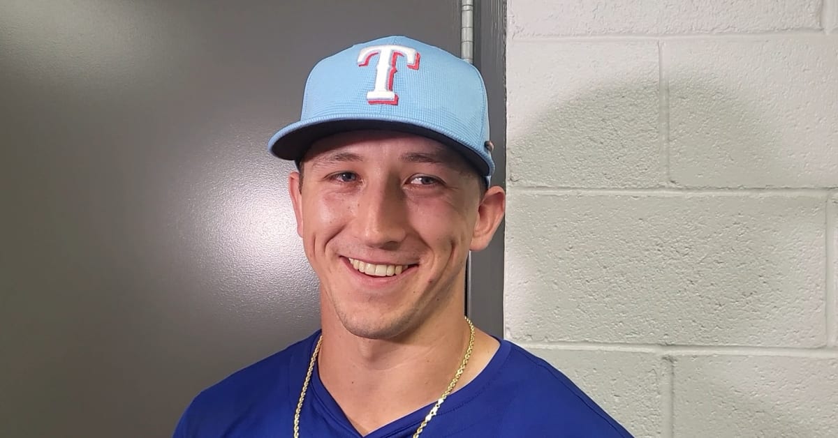 "It feels good every time." Watch Texas Rangers Top Prospect Wyatt
