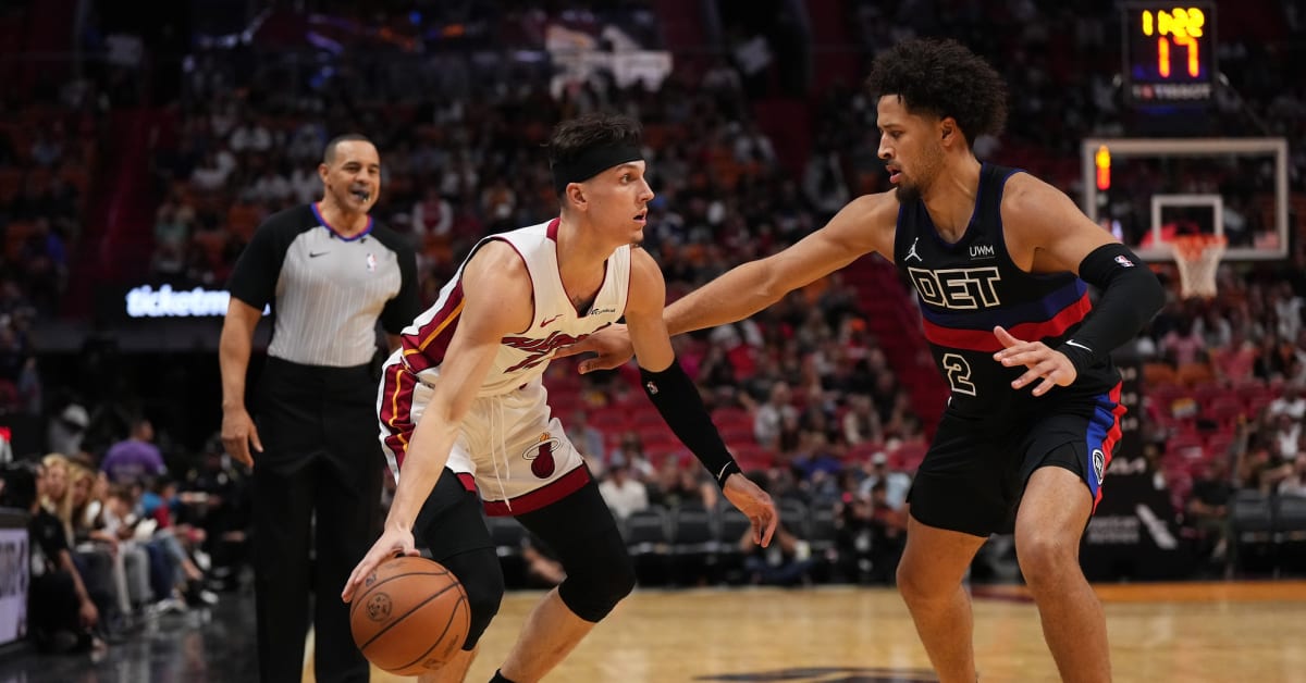 Miami Heat vs. Detroit Pistons Injury Report Tyler Herro, Kevin Love