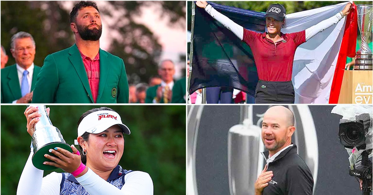 Ranking the best major championships of 2023 across men’s and women’s