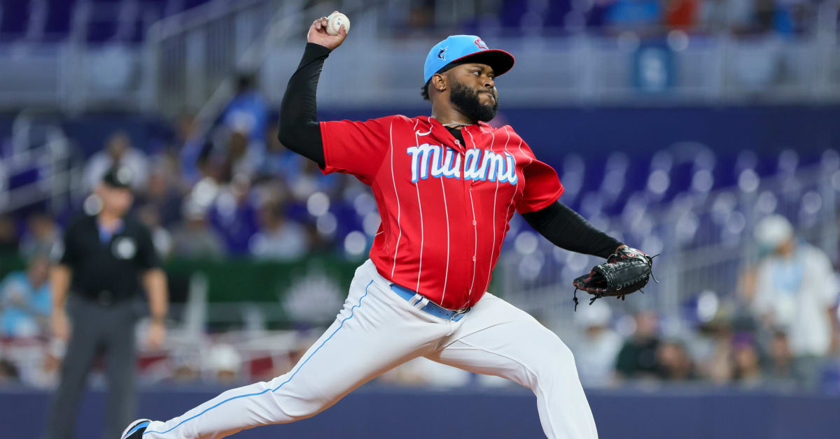 Miami Marlins Pitcher Johnny Cueto Throws Live Session, Nears Return ...