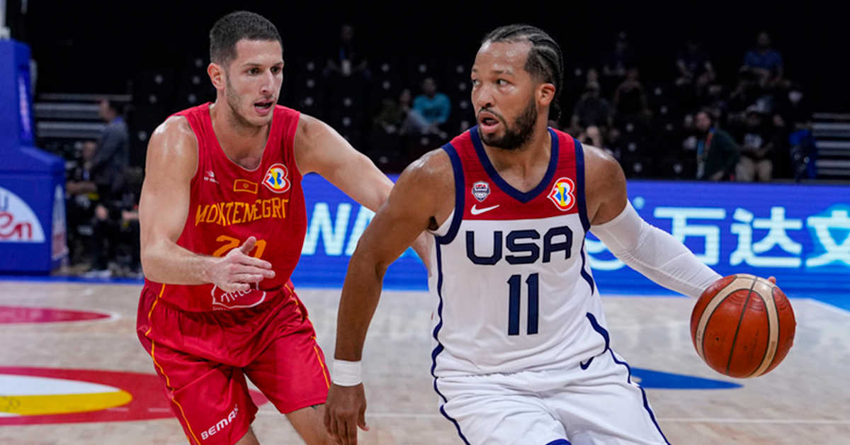 Team USA Outlasts Montenegro at Basketball World Cup - Sports Illustrated