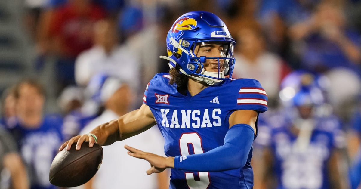 Jason Bean Raises the Floor for Kansas Jayhawks Football Blue Wings