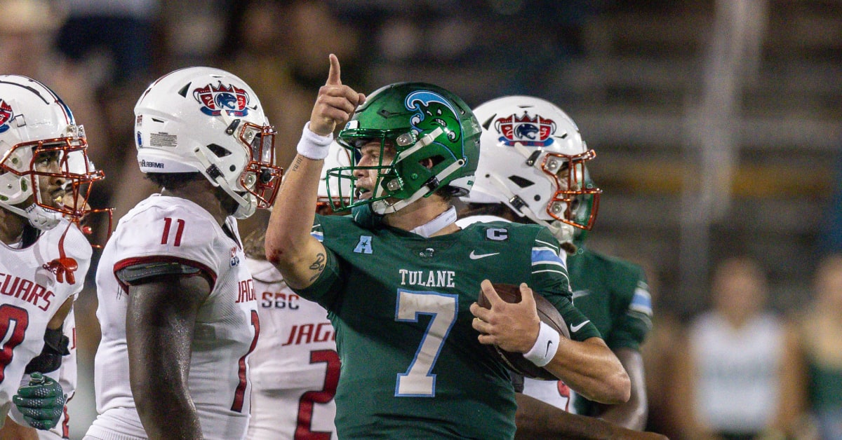 Ole Miss Rebels vs. Green Wave Tulane QB Michael Pratt GameTime