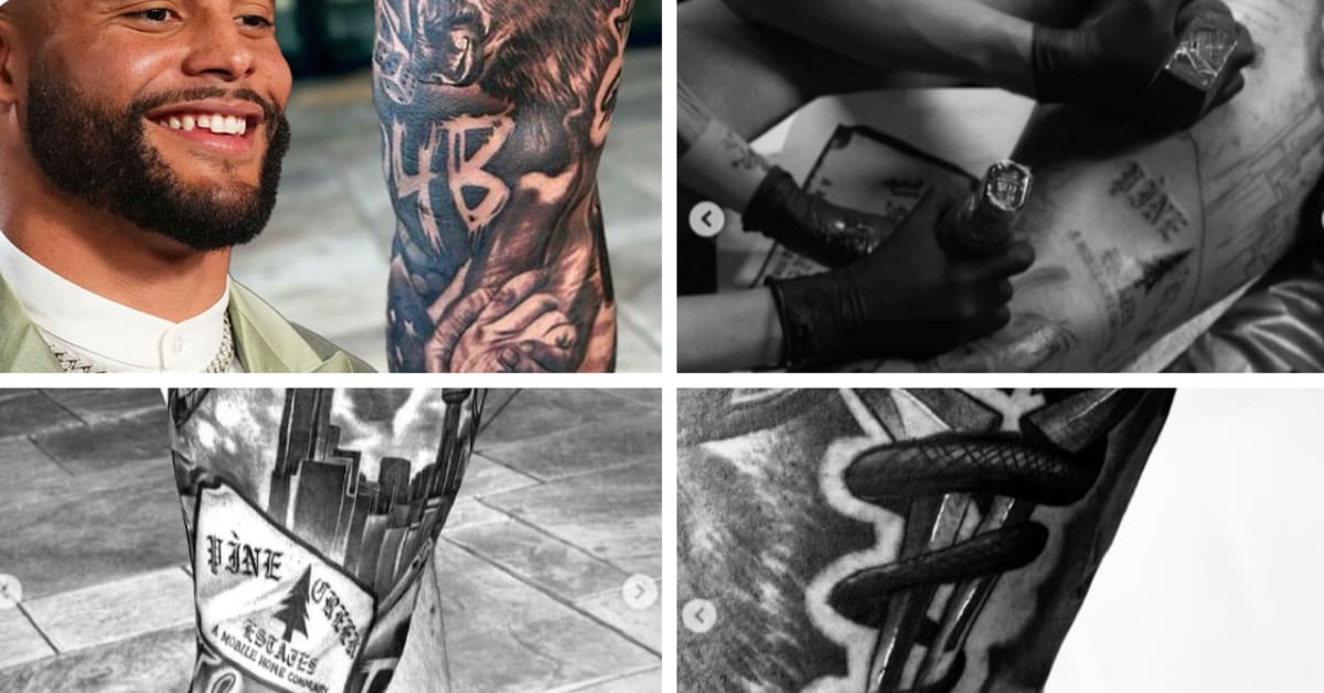 'I’m Crazy!’ ‘Sedated’ Dak Prescott Tattoo Shocks Dallas Cowboys