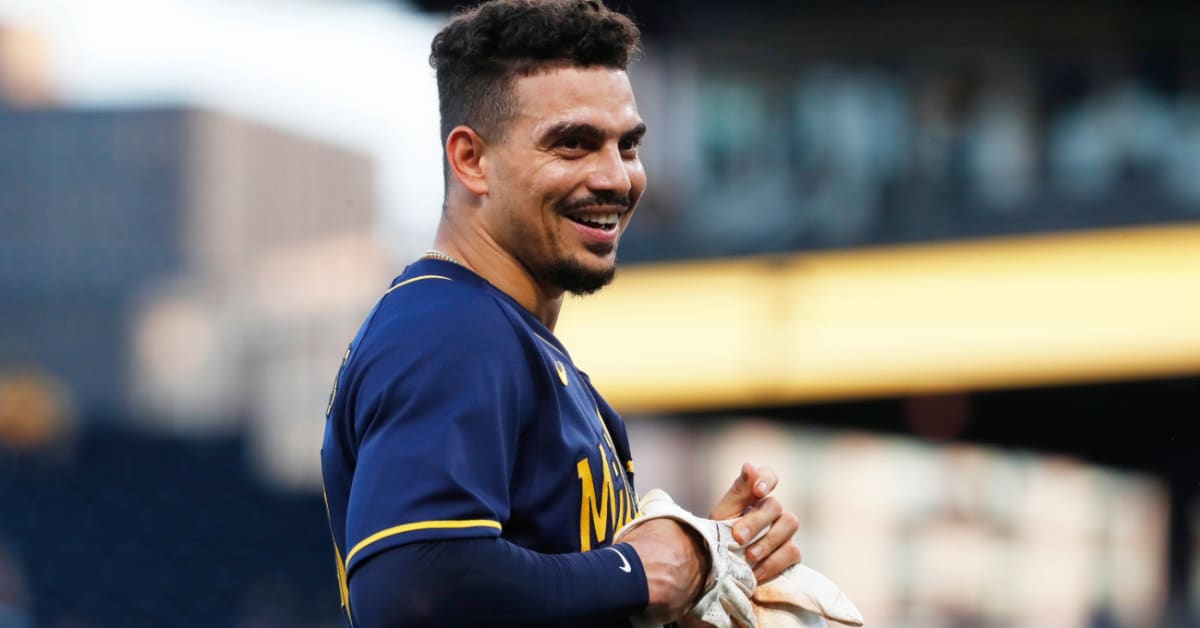 Brewers shortstop Willy Adames feels the love as he sports custom Derek  Jeter cleats: Would wear them every game