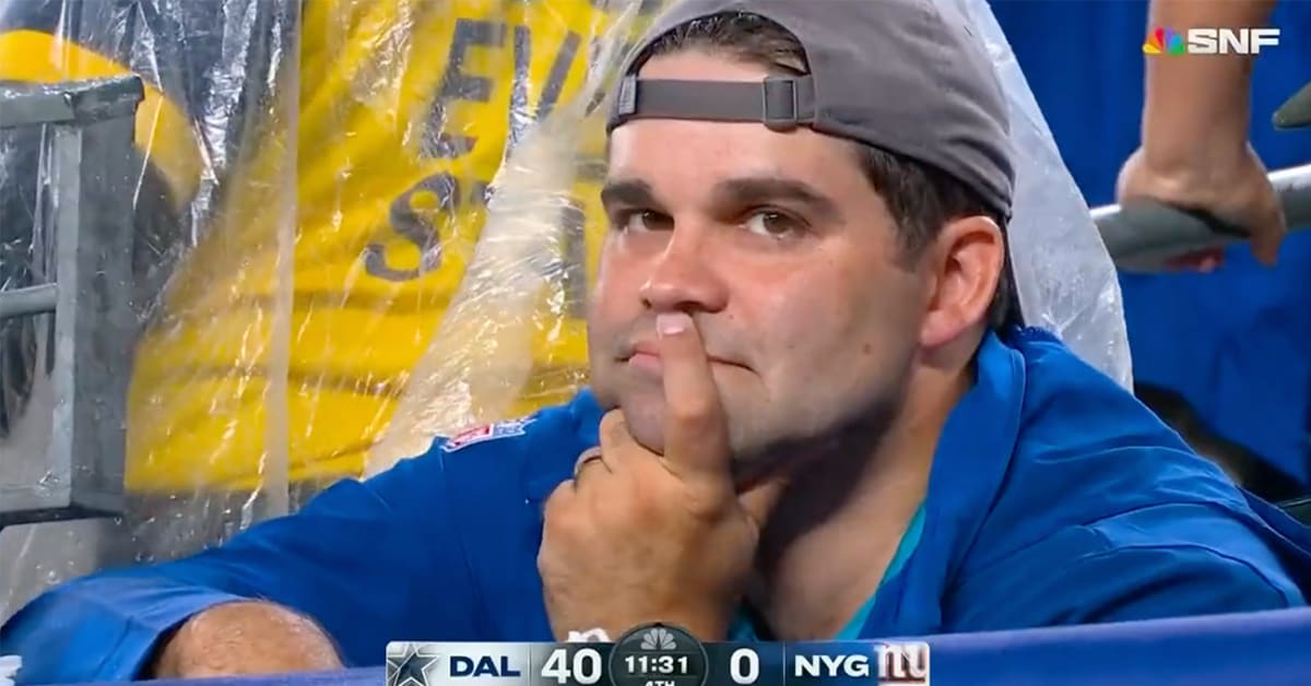 Hapless Giants Fan Couldn’t Avoid Meme During Blowout Loss to