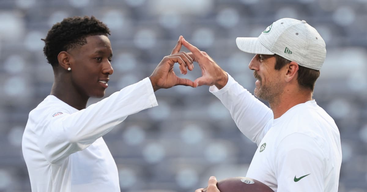 Sauce Gardner Had Hilarious Response to Aaron Rodgers’s First Statement