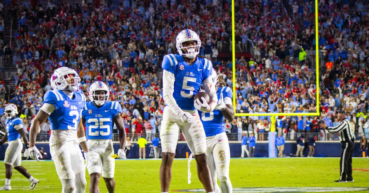 Ole Miss Rebels' DB John Saunders Jr. Set to Return For 2024 Season