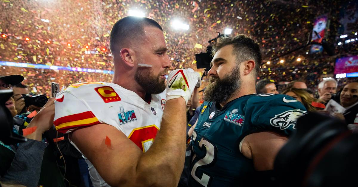 Jason Travis Kelce Join Raucous Philadelphia Phillies Crowd For Game 1 jason-travis-kelce-join-raucous-philadelphia-phillies-crowd-for-game-1