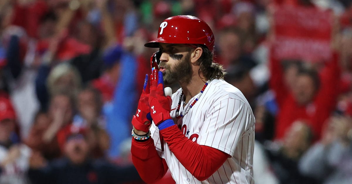 Bryce Harper Goes All Out in Support of Philadelphia Eagles Before Sunday Night Football