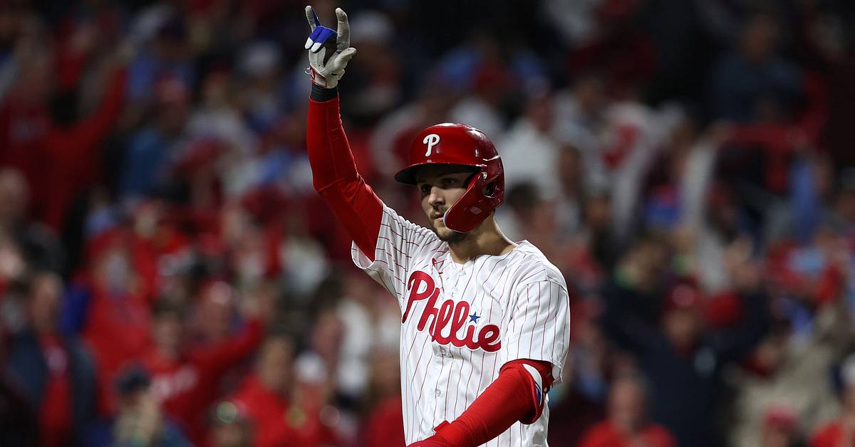 Phillies Home Crowd bricht nach dem ersten Inning HR von Trea Turner Off ...