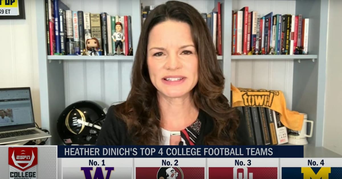 ESPN’s Heather Dinich Snubs Georgia, SEC in Her College Football