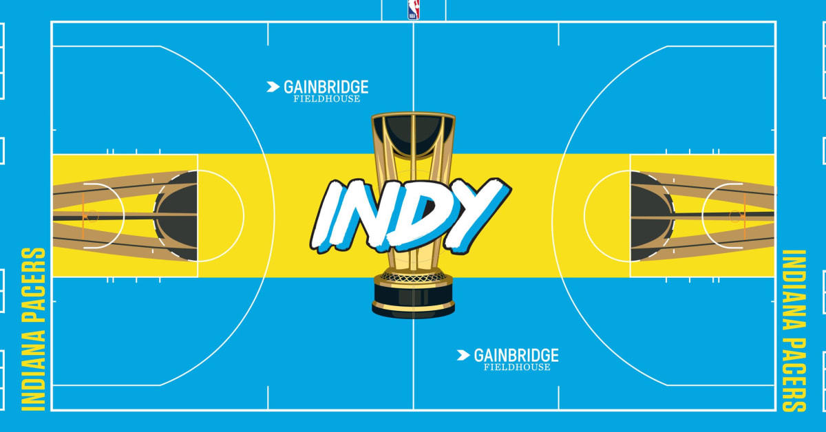 Indiana Pacers unveil new court for 202324 InSeason Tournament games