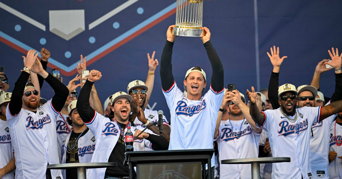 Watch Texas Rangers Celebrate World Series Championship Sports