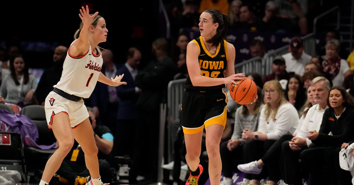 Caitlin Clark Drops 44 Points As No. 3 Iowa Takes Down No. 8 Virginia Tech