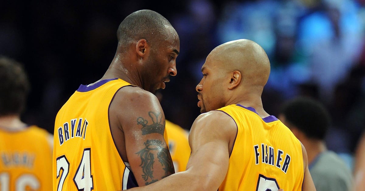 Kobe Bryant, Derek Fisher Entered The NBA In 1996 With Similar Chips On Shoulder Sports