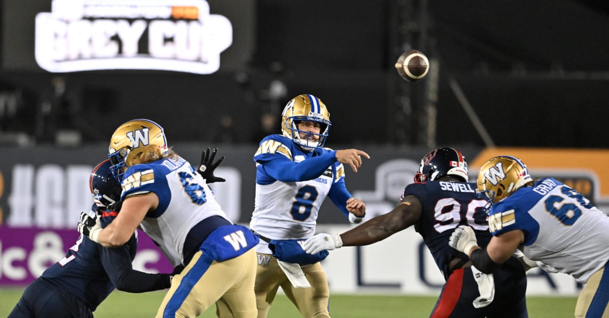 Winnipeg Blue Bombers Star Zach Collaros Says Backup Dru Brown Could Be