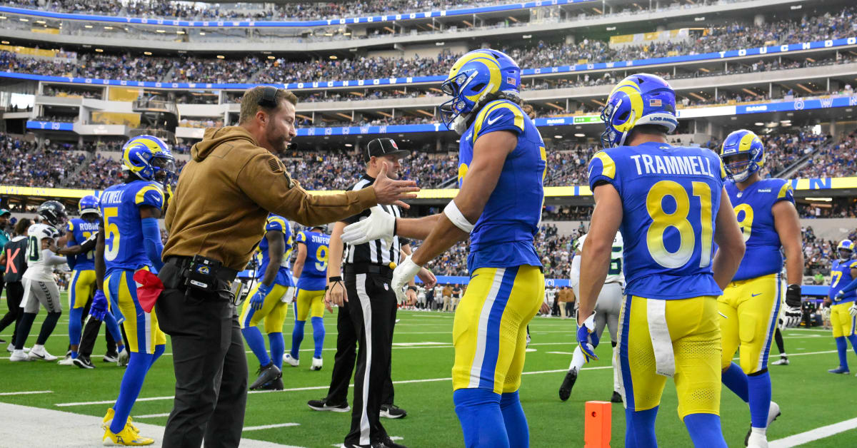 Los Angeles Rams Coach Sean McVay Praises 'Unbelievable Effort' by