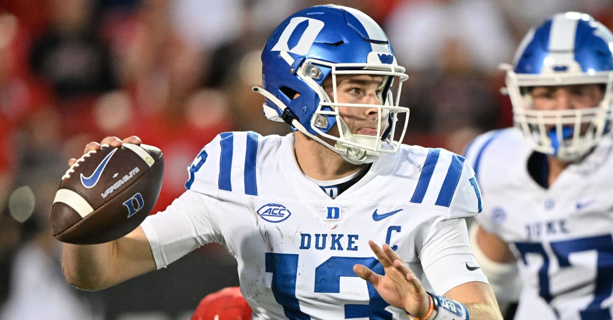 In a shallow QB transfer market, Notre Dame securing Duke's Riley Leonard  stands out all that much more - NBC Sports