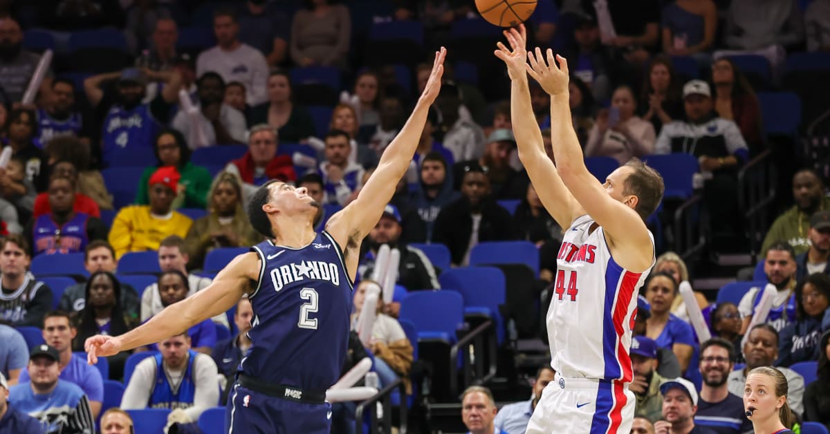 NBA Trade Idea Orlando Magic Acquire Detroit Pistons' Bojan Bogdanovic