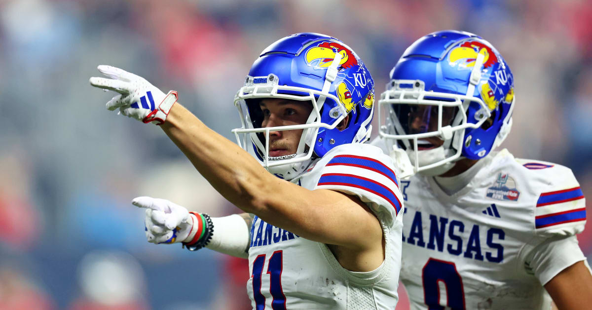 Guaranteed Rate Bowl Kansas Jayhawk Spotlight Luke Grimm Blue Wings