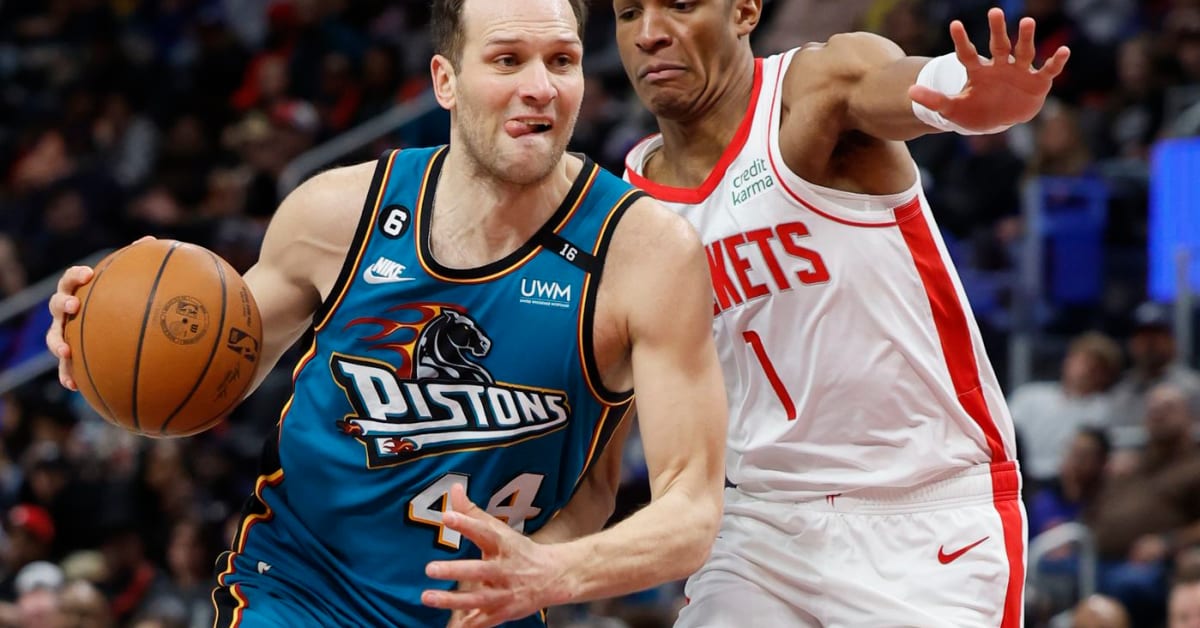 NBA Trade Idea Houston Rockets Acquire Detroit Pistons' Bojan