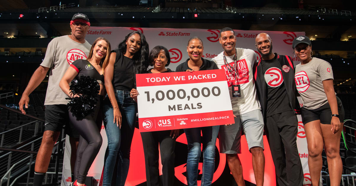 Hawks, State Farm Fight Food Insecurity in Metro Atlanta - Sports