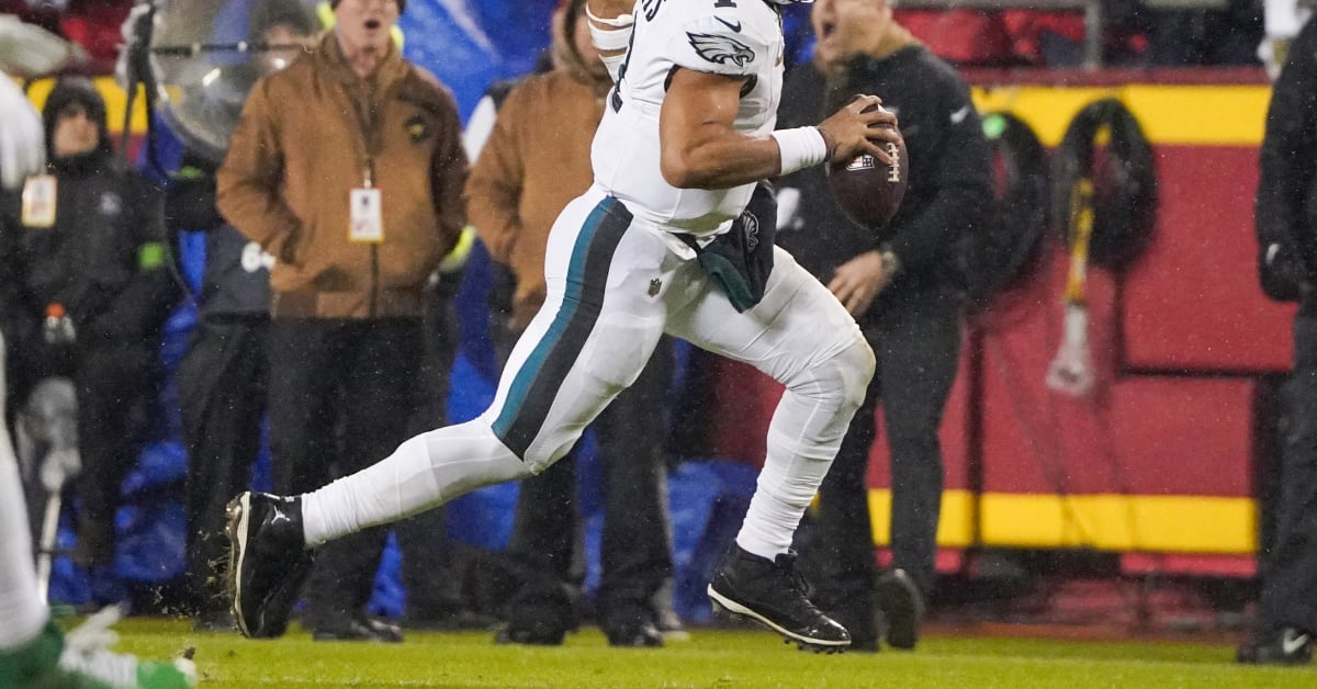 Jalen Hurts Wore Black Air Jordan 11 Cleats in Eagles Win Sports