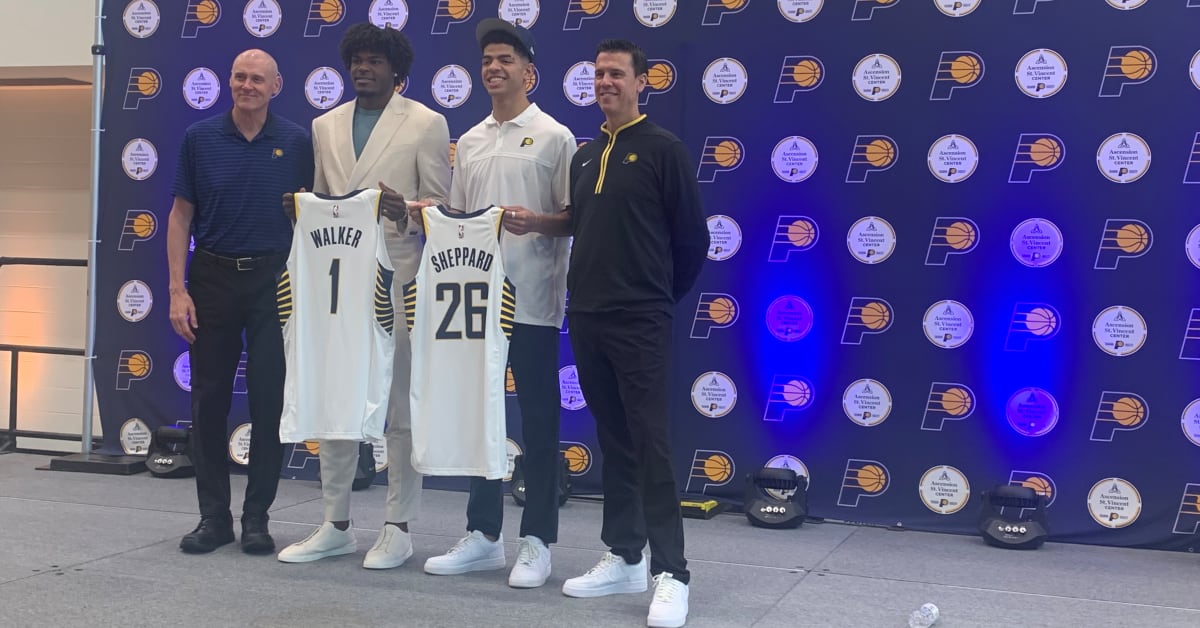 Indiana Pacers front office explains busy draft night, breaks down