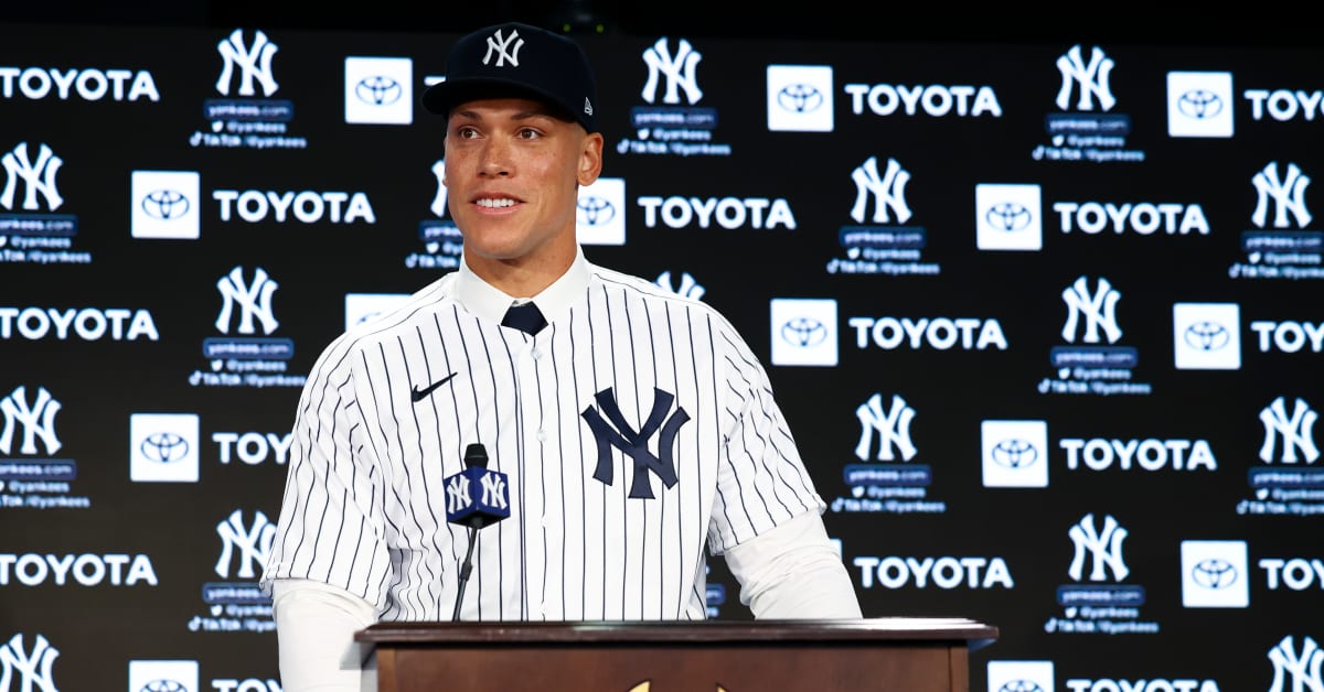 Aaron Judge Wears Air Jordans on Cover of GQ Magazine Sports