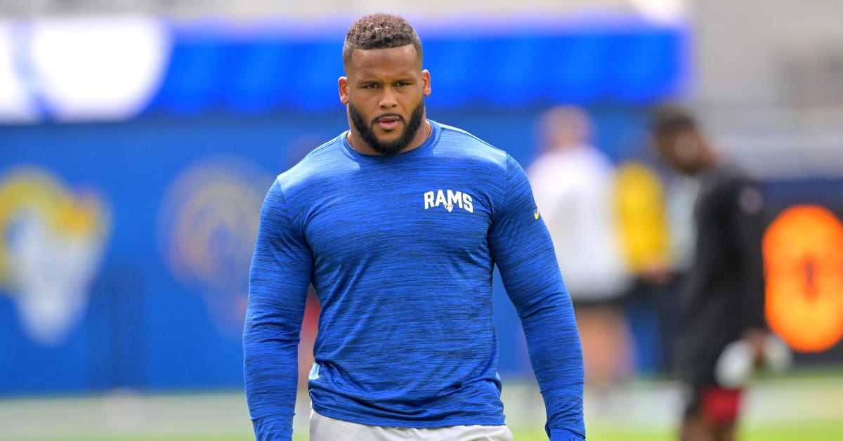 Los Angeles Rams WATCH: 'That Boy Coming Back!' Says Shirtless Aaron Donald  on Retirement Rumor - Sports Illustrated LA Rams News, Analysis and More