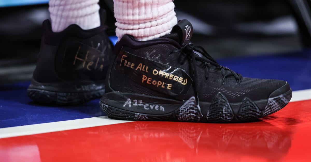 SEE IT: Kyrie Irving gives away jersey, shoes to military veterans  following Celtics win – New York Daily News