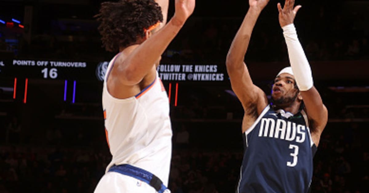 Dallas Mavs' Jaden Hardy Scores 1st NBA Points at Madison Square Garden