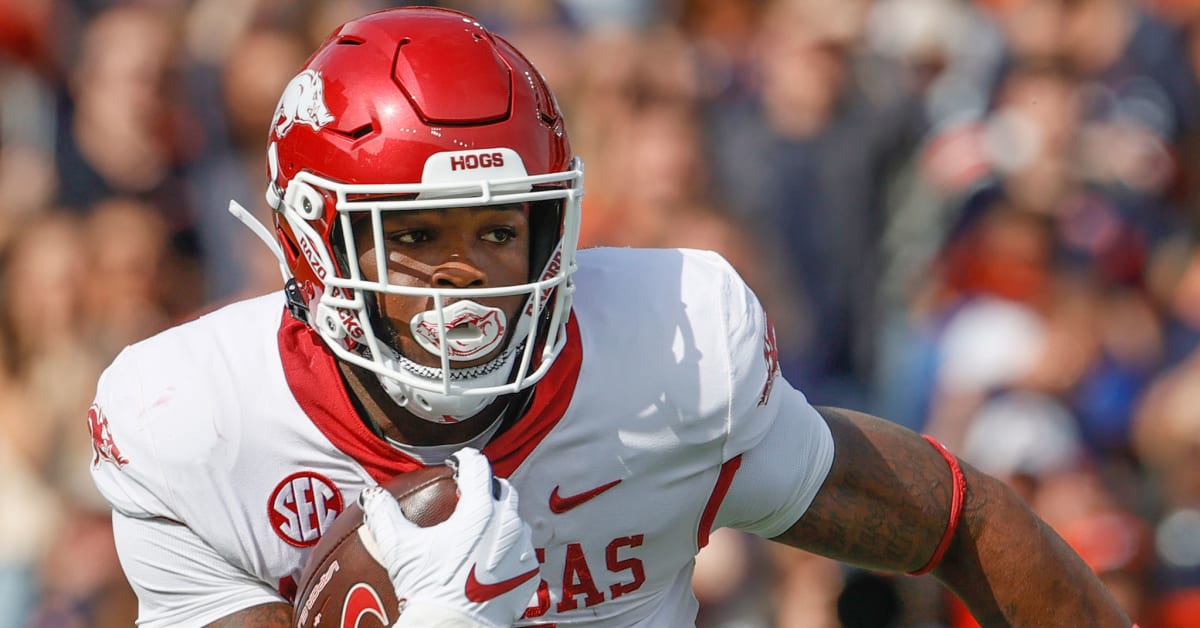 Razorbacks Raheim 'Rocket' Sanders has bigger goals for himself this