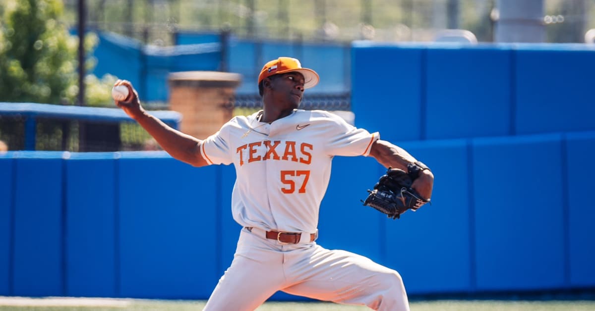 Texas Longhorns P Lebarron Johnson Jr. Named Big 12 Pitcher of the Week