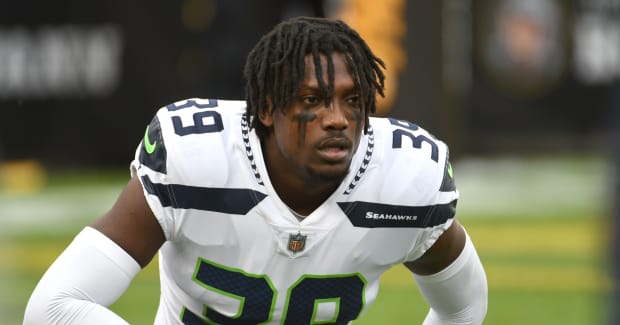 WATCH: Seahawks CB Tariq Woolen Continues to Dazzle With Pick Six at Lions